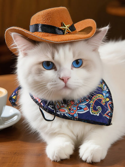 dd102fe72708466ca8db899cbe7bbd1b-Max  Pet Scarf & Hat 