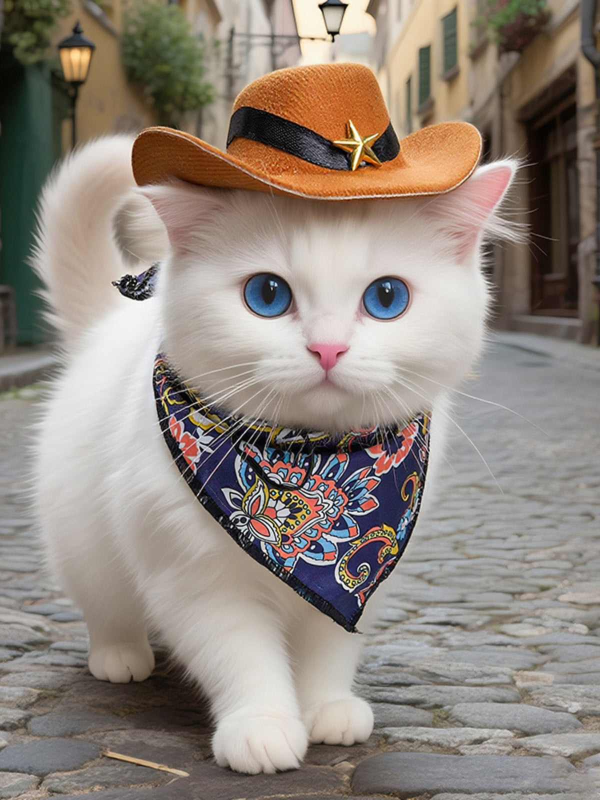 ee2908d92e9b42e5b740262942a0d063-Max  Pet Scarf & Hat 